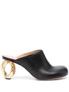 JW Anderson mules Chain Heel 75 mm - Noir