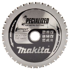 Makita Accessoires Zaagblad staal Efficut | 150x20x1,1 | 33T | 0g - B-69288