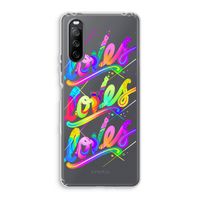 Loves: Sony Xperia 10 III Transparant Hoesje