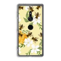 No flowers without bees: Sony Xperia XZ2 Transparant Hoesje