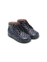 Pèpè bottines lacées à motif d'étoiles - Bleu