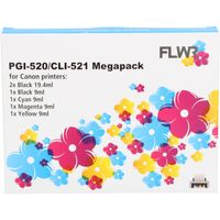 FLWR Canon PGI-520 / CLI-521 Megapack cartridge - thumbnail