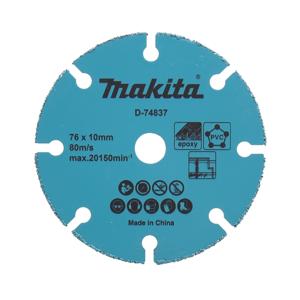Makita D-74837 Doorslijpschijf HM/TCG 76 mm