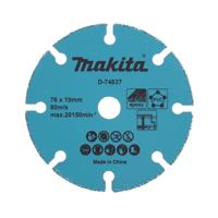 Makita D-74837 Doorslijpschijf HM/TCG 76 mm