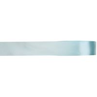 1x Lichtblauwe satijnlint rollen 1 cm x 25 meter cadeaulint verpakkingsmateriaal   -
