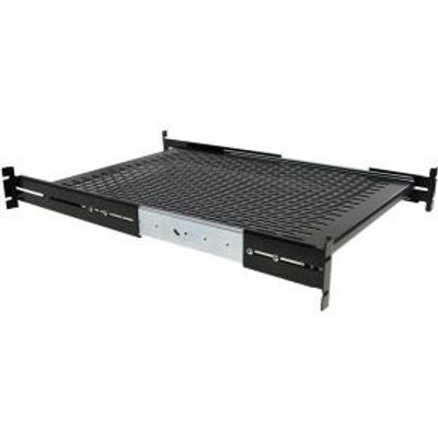 StarTech.com 2U geventileerd, in schuifrek te monteren schap met instelbare diepte 22.7 kg