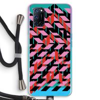 Skew Blush 2: Oppo A52 Transparant Hoesje met koord