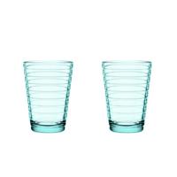 IITTALA - Aino Aalto - Glas 0,33l watergroen set/2