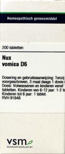 Nux vomica D6
