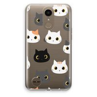 Katten: LG K10 (2017) Transparant Hoesje