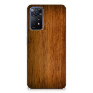 Xiaomi Redmi Note 11 Pro 5G Bumper Hoesje Donker Hout