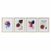 Schilderij DKD Home Decor Abstract Modern (35 x 2 x 45 cm) (4 Stuks)