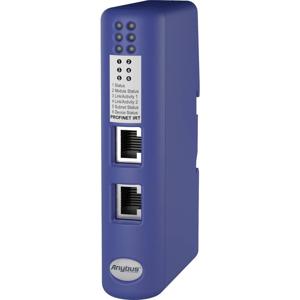 Anybus AB7078 Profinet-IRT Serial converter RS-232, RS-422, RS-485, Sub-D9 galvanisch gescheiden, Ethernet 24 V/DC 1 stuk(s)