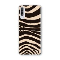 Arizona Zebra: Samsung Galaxy A70 Transparant Hoesje