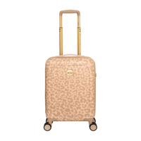 MOSZ Lauren Hand Luggage Suitcase 55cm-Beige Leopard