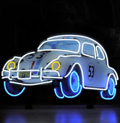 Herbie The Love Bug Neon Verlichting 75 x 45 cm