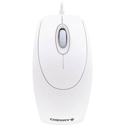 CHERRY Wheelmouse Optical Muis USB Optisch Wit 3 Toetsen 1000 dpi
