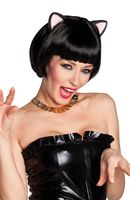 Meowy zwart met oren