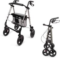 Parvum Nova Rollator - Lichtgewicht (6,9kg) en opvouwbaar-Grey