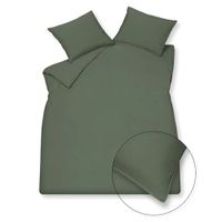 Vandyck Vandyck Washed Cotton Dekbedovertrek Earth Green 140x200/220