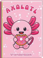 Vriendenboek - Axolotl (Hardback)