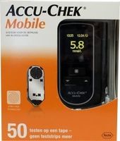 Accu Chek Mobile en 50 testen op tape (1 st)