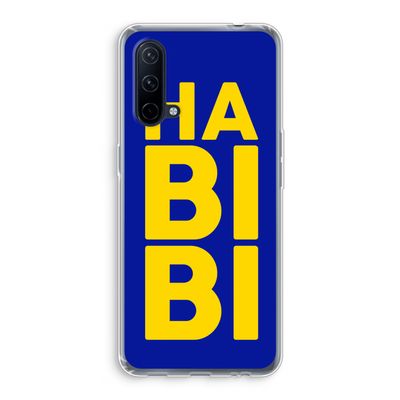 Habibi Blue: OnePlus Nord CE 5G Transparant Hoesje