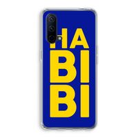 Habibi Blue: OnePlus Nord CE 5G Transparant Hoesje