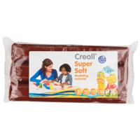 Creall Supersoft Klei Blok 500gr Bruin - thumbnail