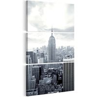 Schilderij - New York: Empire State Building , 3 luik - thumbnail
