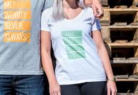 T-shirt vrouwen wit Achterkant S