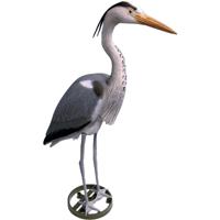 Plastic reiger vogel - 87 cm -vijver decoratie/verjager -Vogelverschrikkers/vogelverjagers
