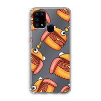 Hamburger: Samsung Galaxy M31 Transparant Hoesje