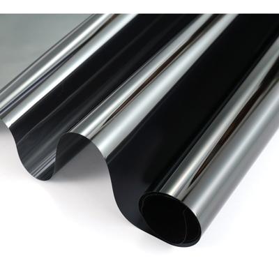 Raamfolie zonwerend - 3x rollen - semi transparant/carbon - 60 cm x 2 meter - statisch
