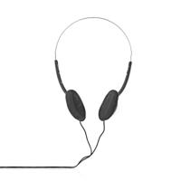 Nedis HPWD1101BK lichtgewicht on-ear koptelefoon zwart 3.5 mm - thumbnail