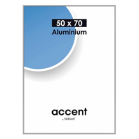 Nielsen Design Nielsen Fotolijst 52724 Accent Mat Zilver 50x70 cm - thumbnail