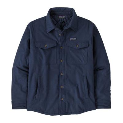 Patagonia LW Insulated Fjord Flannel Thermoshirt Heren New Navy L