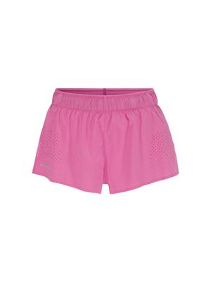 Craft race day split 2 hardloopbroek kort dames magenta