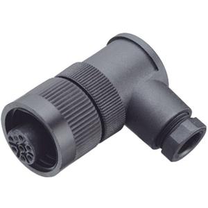 binder 99-0218-70-07 Ronde connector Stekker, recht Totaal aantal polen: 6 + PE Serie (ronde connectors): 692 1 stuk(s)