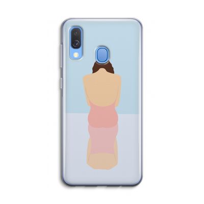 Mirror: Samsung Galaxy A40 Transparant Hoesje