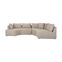 Zuiver Prosper chaise longue rechts Cappuccino