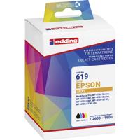 Edding Inktcartridge vervangt Epson T3596, T3591, T3592, T3593, T3594, 35XL Compatibel Combipack Zwart, Cyaan, Magenta, Geel EDD-619 18-619-01