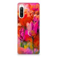 Smartphone hoesje Sony Xperia 10 IV Tulips