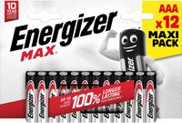 Energizer batterijen Max AAA, blister van 12 stuks - thumbnail