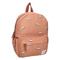 Kidzroom rugzak turin enchanted memories bruin brandweerwagen