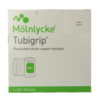 Tubigrip Elastisch buisverband C 10m x 6.75cm wit 1443 1 Stuks