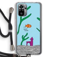 Aquarium: Xiaomi Redmi Note 10S Transparant Hoesje met koord