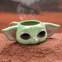 Disney Star Wars Mandalorian Baby Yoda 3D Mok - thumbnail