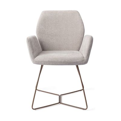 Jesper Home Misaki eetkamerstoel Pretty Plaster beehive rose
