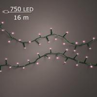 LED compact twinkel lights 750 roze